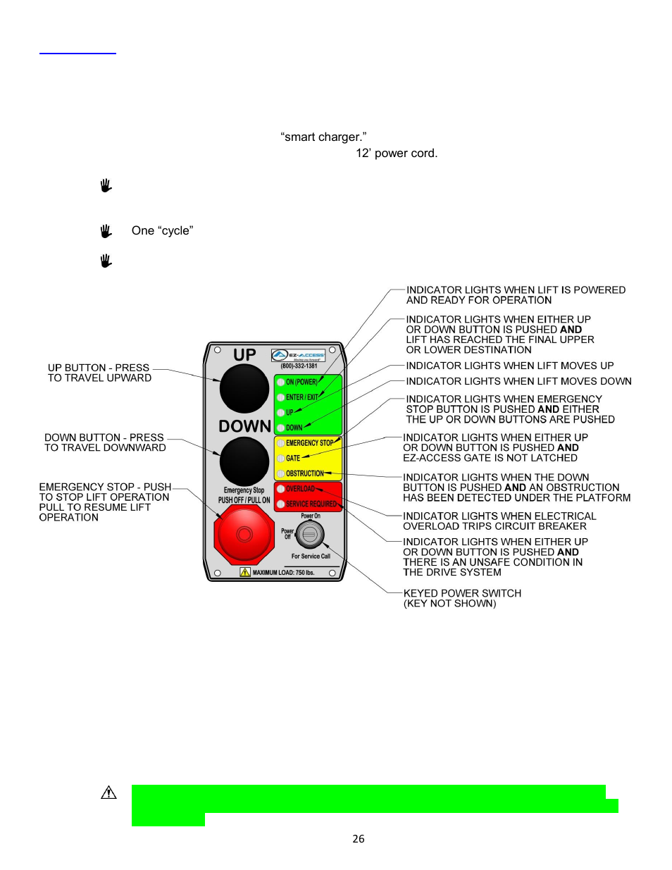 Features, Fig. 15.1 | EZ-ACCESS PASSPORT User Manual | Page 12 / 26