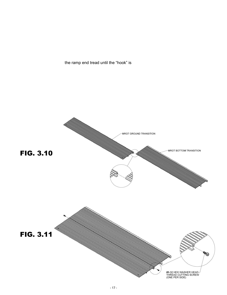 Fig. 3.10, Fig. 3.11 | EZ-ACCESS PATHWA MODULAR ACCESS SYSTEM User Manual | Page 17 / 49