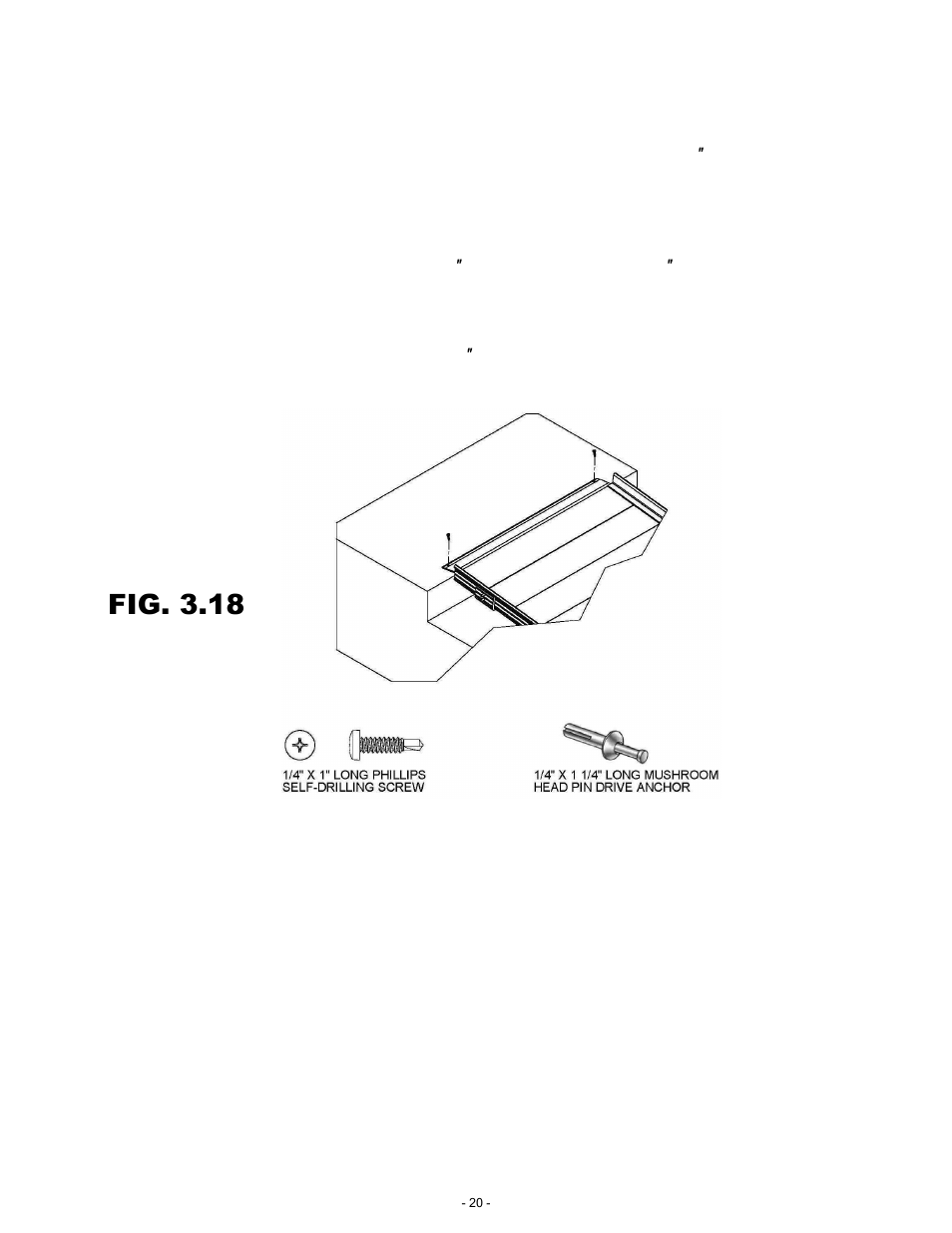 Fig. 3.18 | EZ-ACCESS PATHWA MODULAR ACCESS SYSTEM User Manual | Page 20 / 49