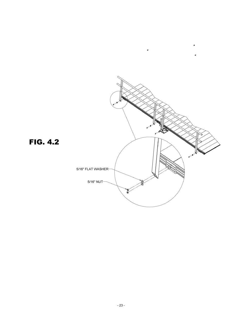 Fig. 4.2 | EZ-ACCESS PATHWA MODULAR ACCESS SYSTEM User Manual | Page 23 / 49