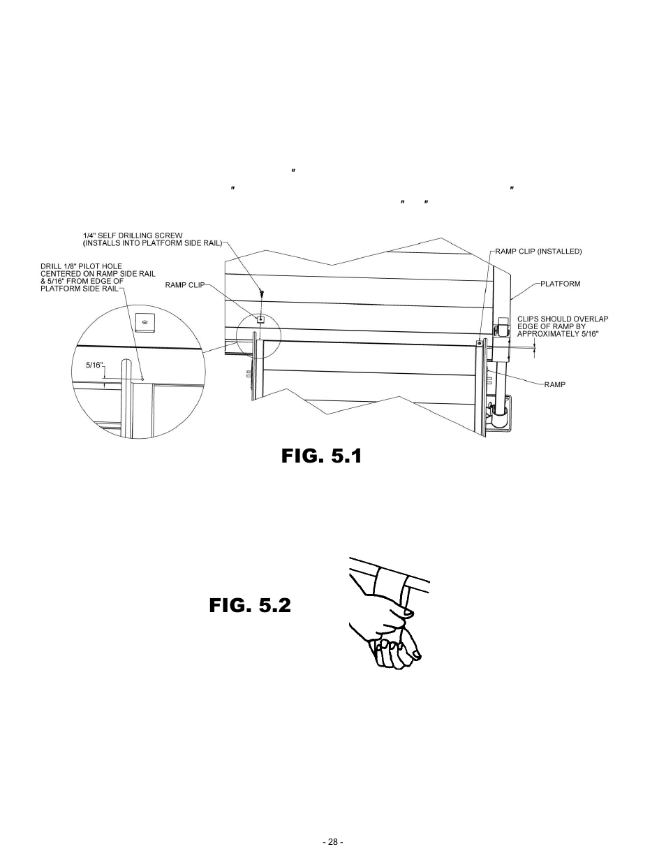 Fig. 5.1, Fig. 5.2 | EZ-ACCESS PATHWA MODULAR ACCESS SYSTEM User Manual | Page 28 / 49