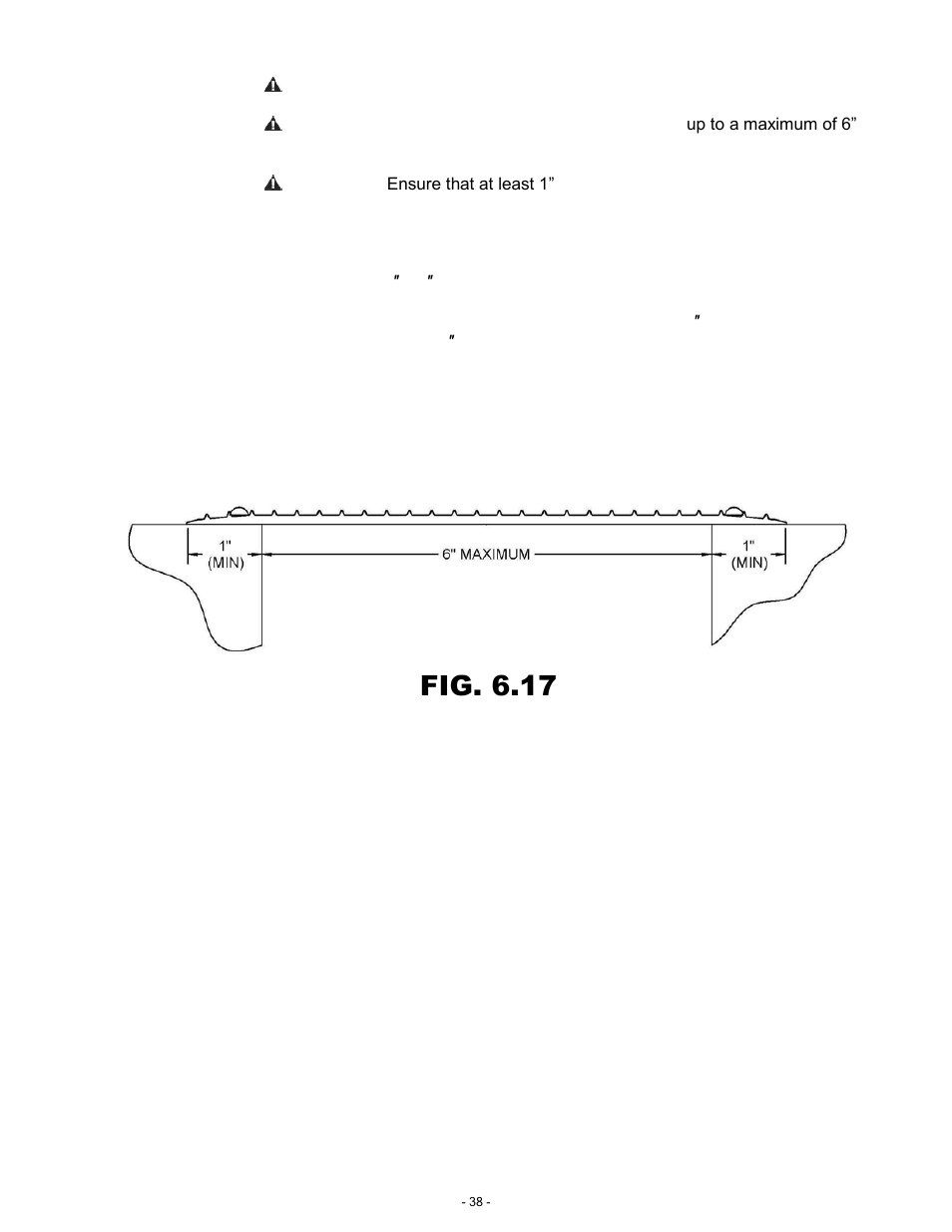 Fig. 6.17 | EZ-ACCESS PATHWA MODULAR ACCESS SYSTEM User Manual | Page 38 / 49