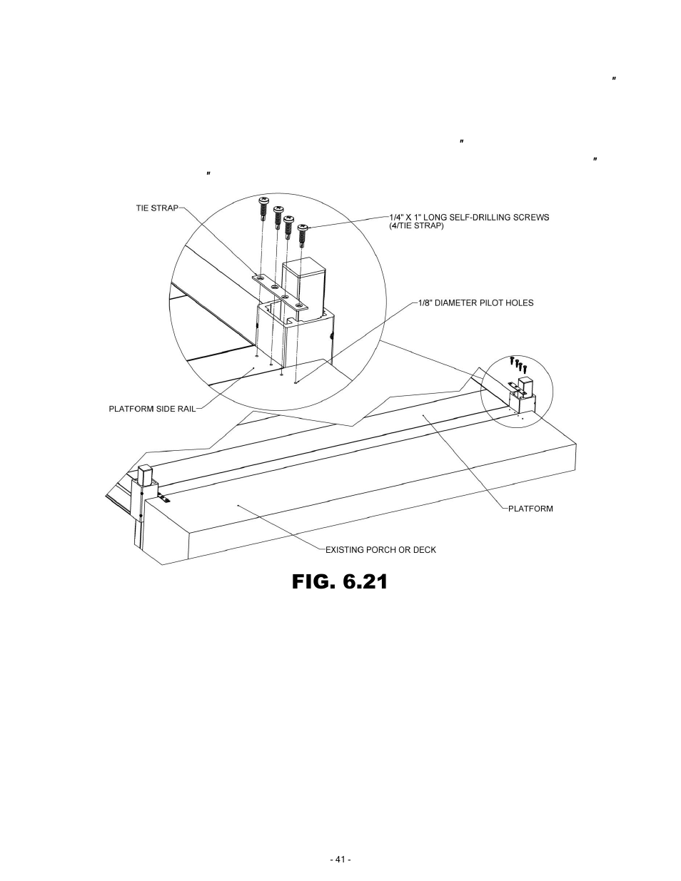 Fig. 6.21 | EZ-ACCESS PATHWA MODULAR ACCESS SYSTEM User Manual | Page 41 / 49