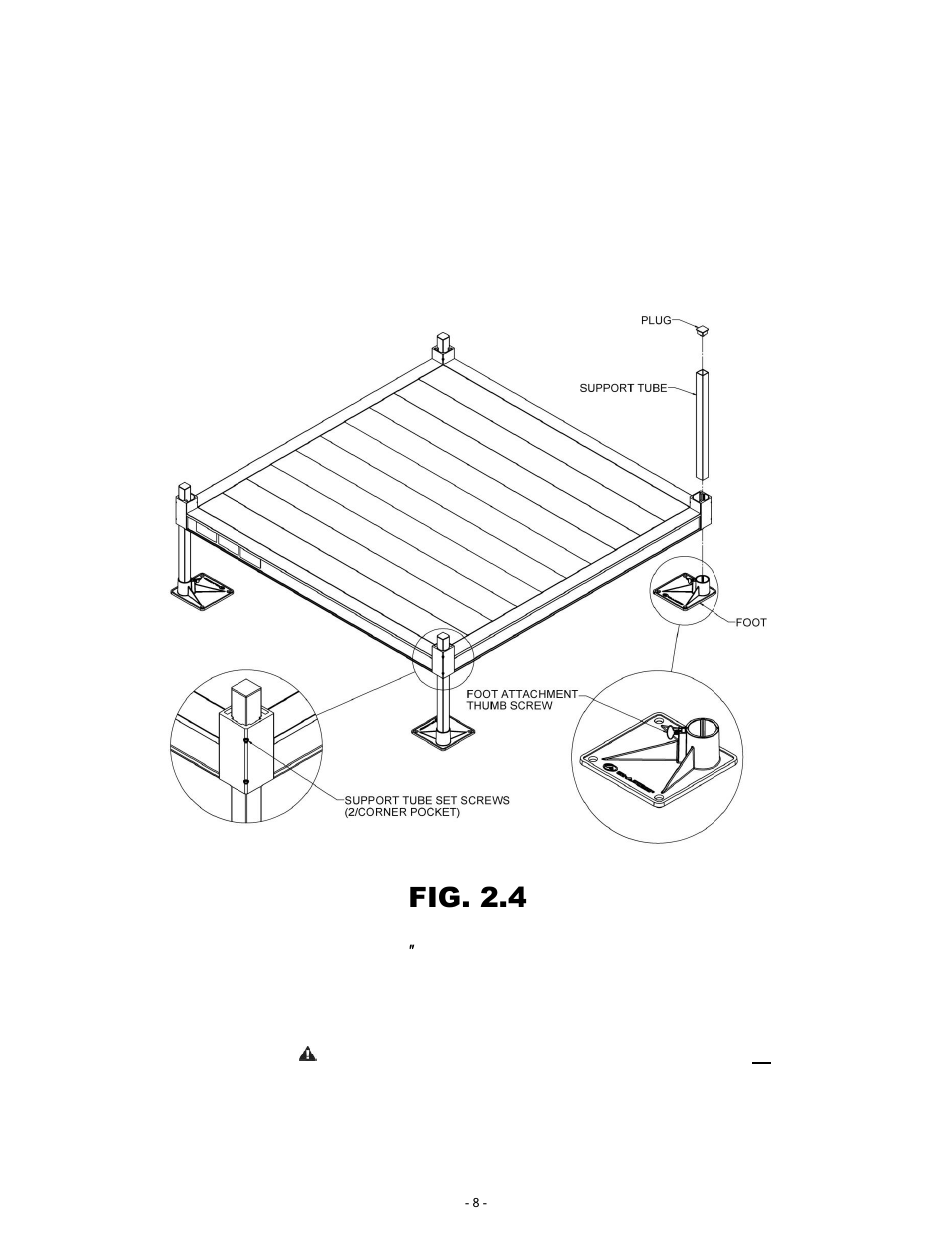 Fig. 2.4 | EZ-ACCESS PATHWA MODULAR ACCESS SYSTEM User Manual | Page 8 / 49