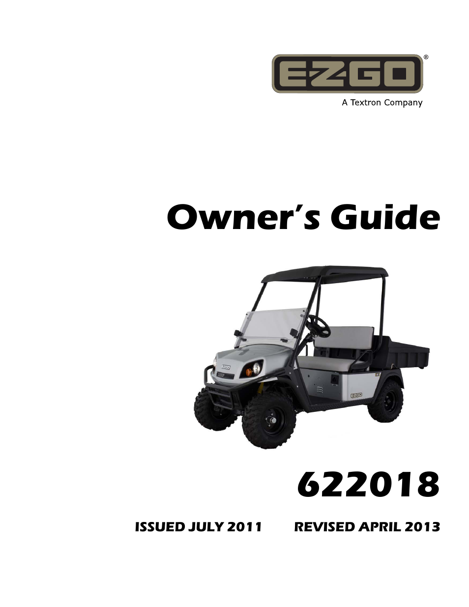 E-Z-GO TERRAIN 250 User Manual | 78 pages