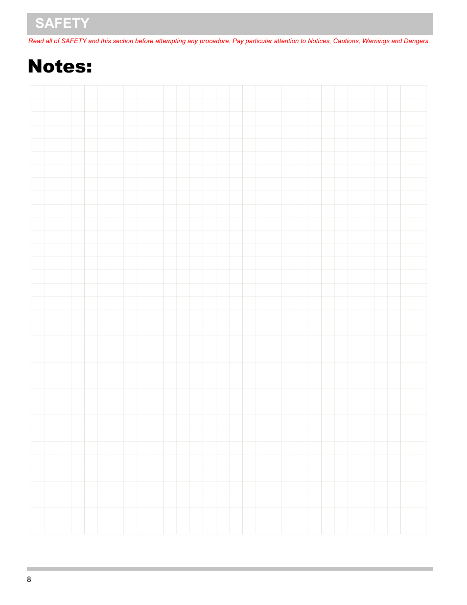 Safety | E-Z-GO TERRAIN 1000 User Manual | Page 17 / 71