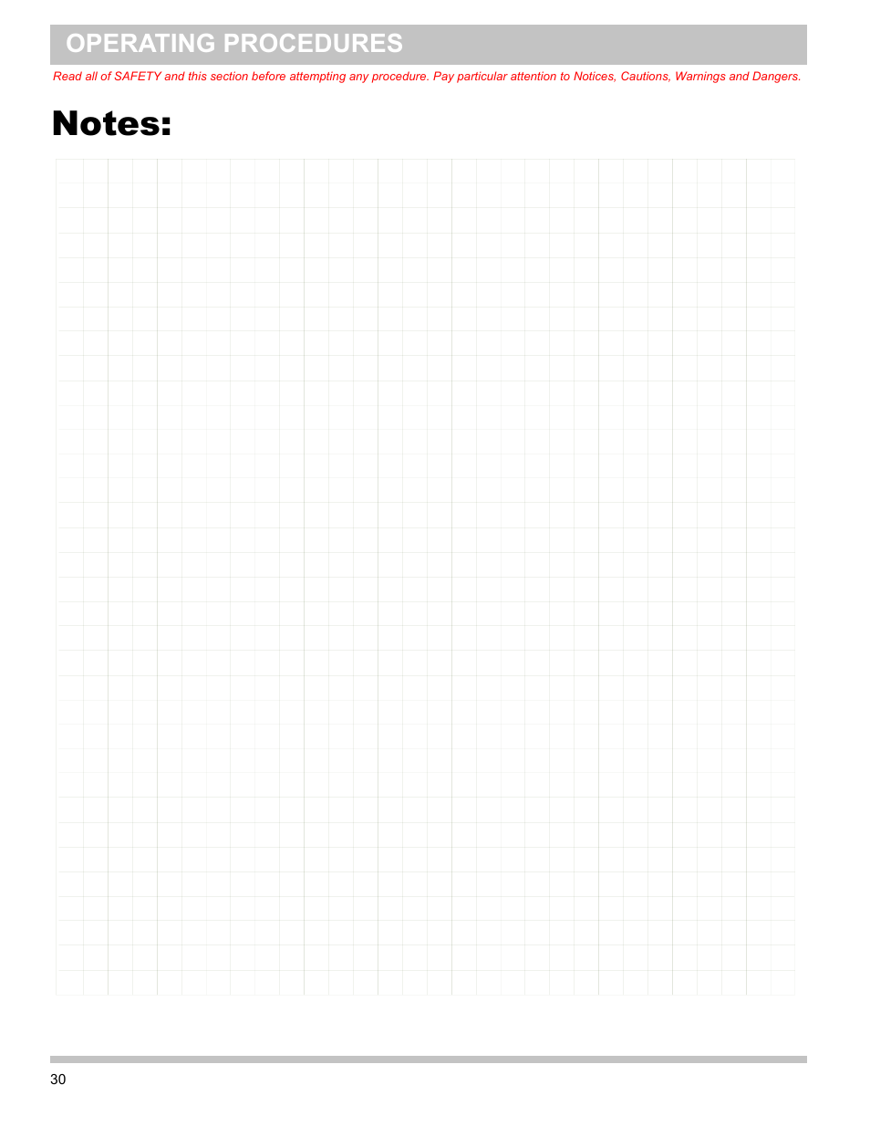 Operating procedures | E-Z-GO TERRAIN 1000 User Manual | Page 39 / 71