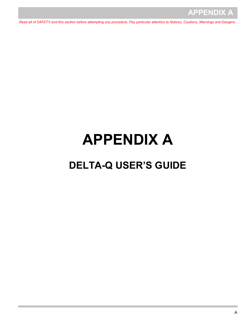 Appendix a, Delta-q user’s guide | E-Z-GO TERRAIN 1000 User Manual | Page 62 / 71
