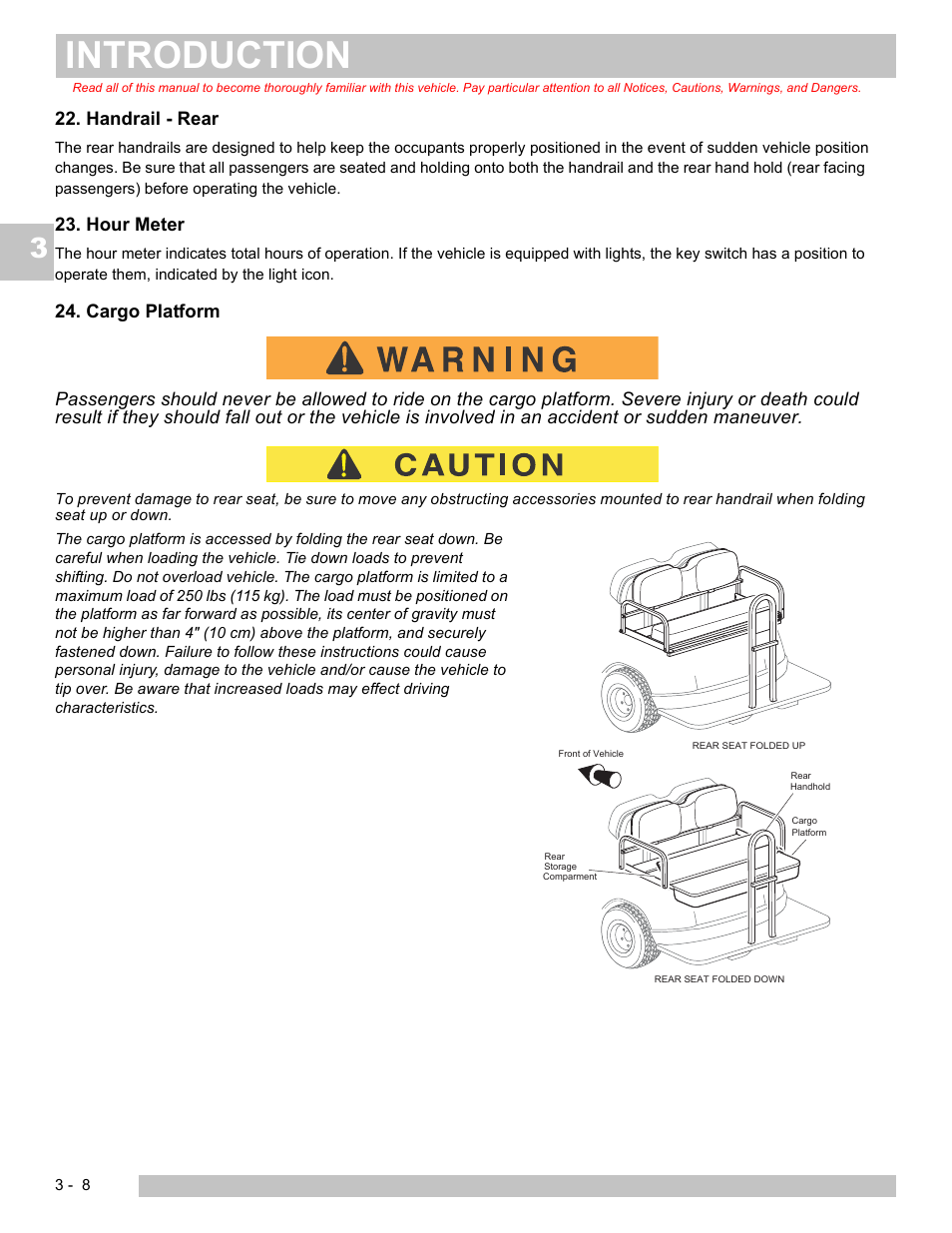 Introduction | E-Z-GO EXPRESS S4 HIGH OUTPUT User Manual | Page 34 / 82