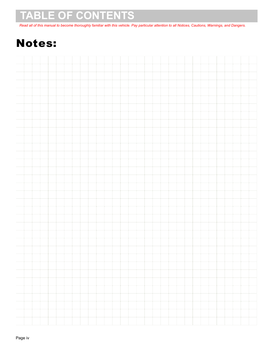 E-Z-GO EXPRESS L6 User Manual | Page 6 / 78
