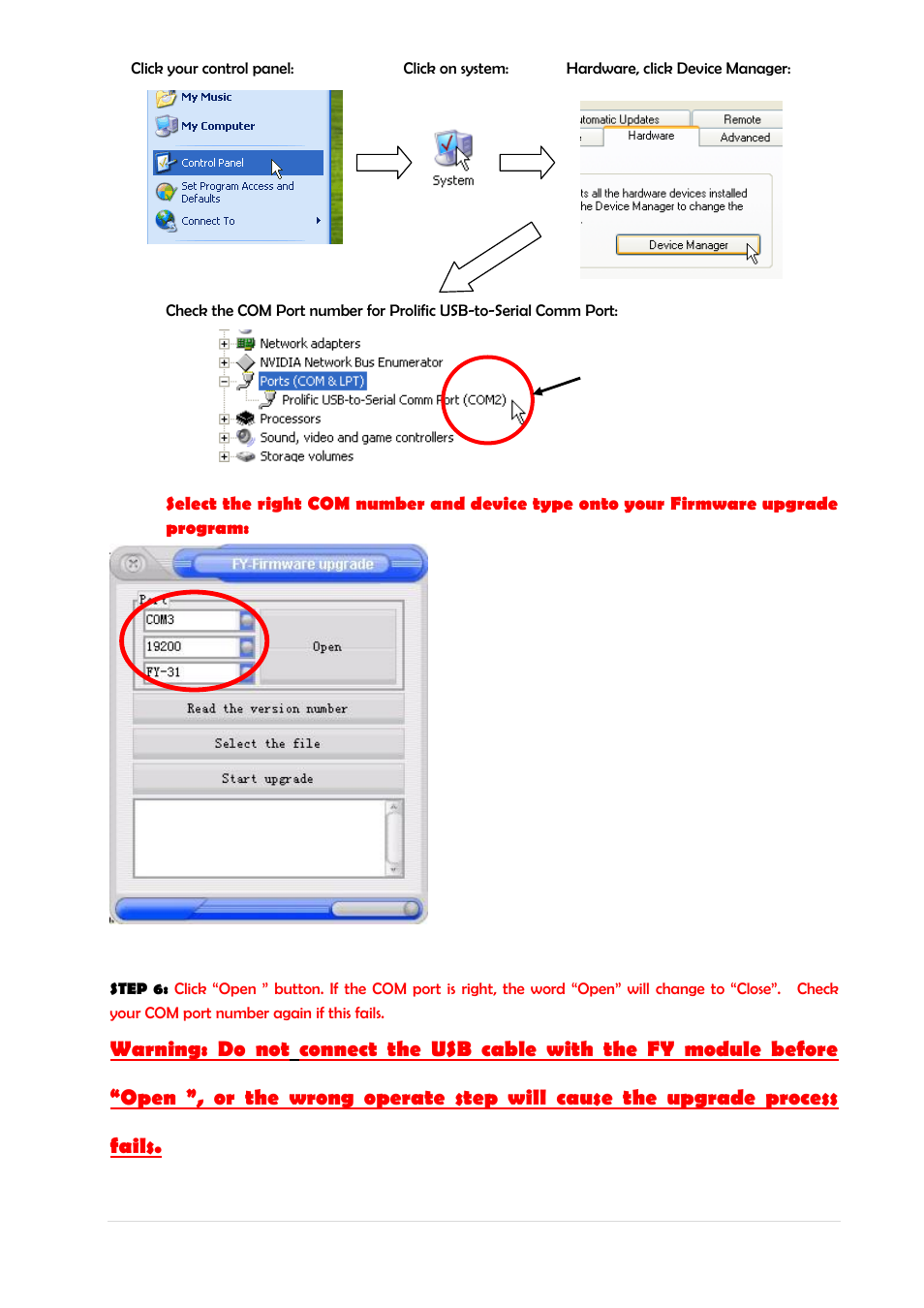 FeiYu Tech FY Autopilot & AFSS User Manual | Page 3 / 7