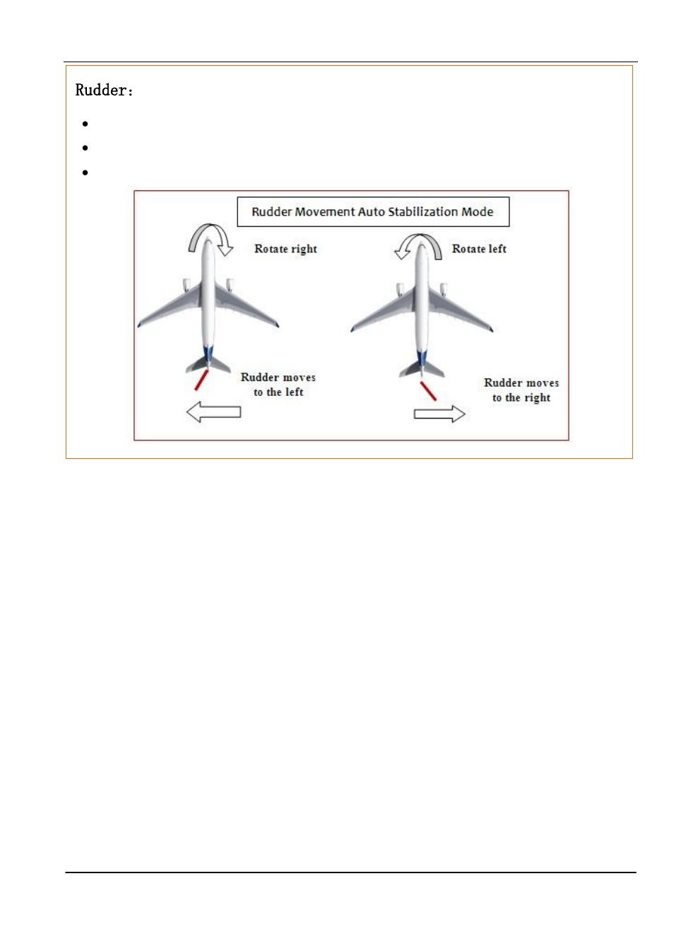 Rudder | FeiYu Tech FY-Panda2 Autopilot User Manual | Page 25 / 41