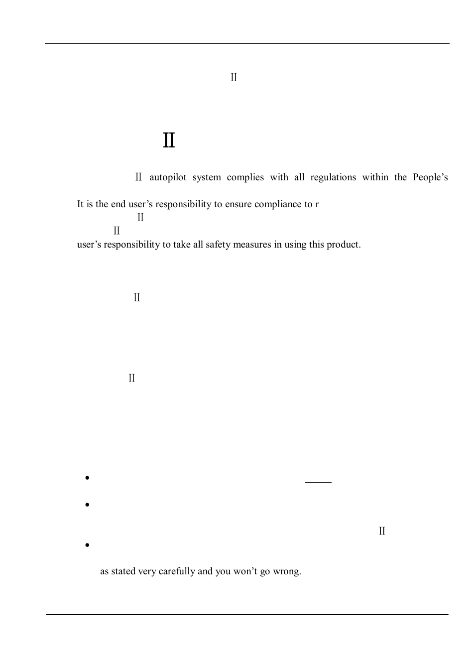 PandaⅡ autopilot: user agreement, Panda Ⅱ autopilot: user agreement, Dear pilot | Attention | FeiYu Tech FY-Panda2 Autopilot User Manual | Page 3 / 41