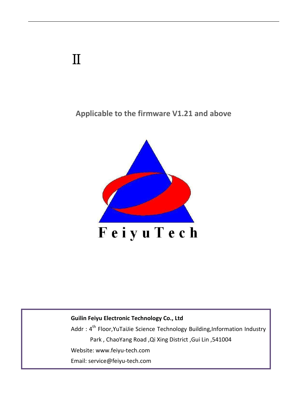 FeiYu Tech FY-Panda2 Autopilot User Manual | 51 pages