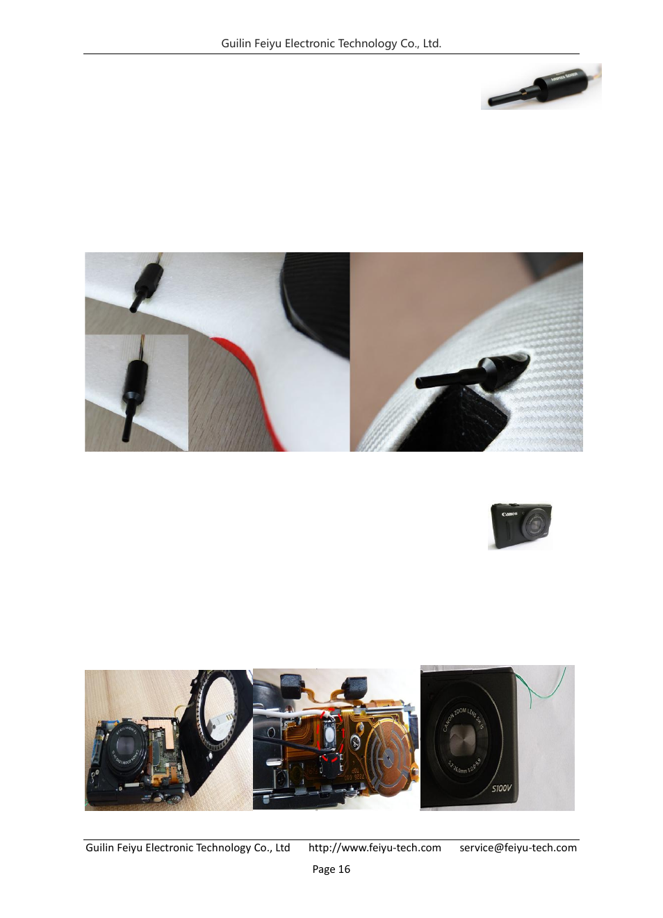Airspeed sensor module installation, Camera installation, 5 airspeed sensor module installation | 6 camera installation | FeiYu Tech FY-Panda2 Autopilot User Manual | Page 17 / 53