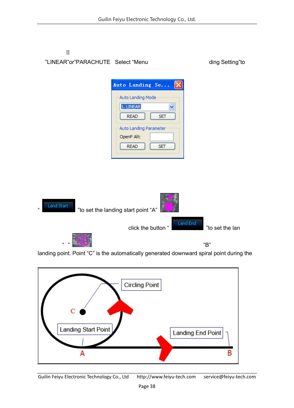 Auto landing, 8 auto landing | FeiYu Tech FY-Panda2 Autopilot User Manual | Page 39 / 53