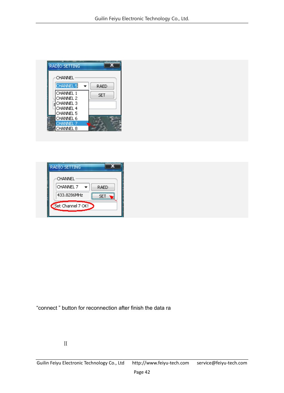 Read pos data, 11 read pos data, Considerations for data radio setting | FeiYu Tech FY-Panda2 Autopilot User Manual | Page 43 / 53