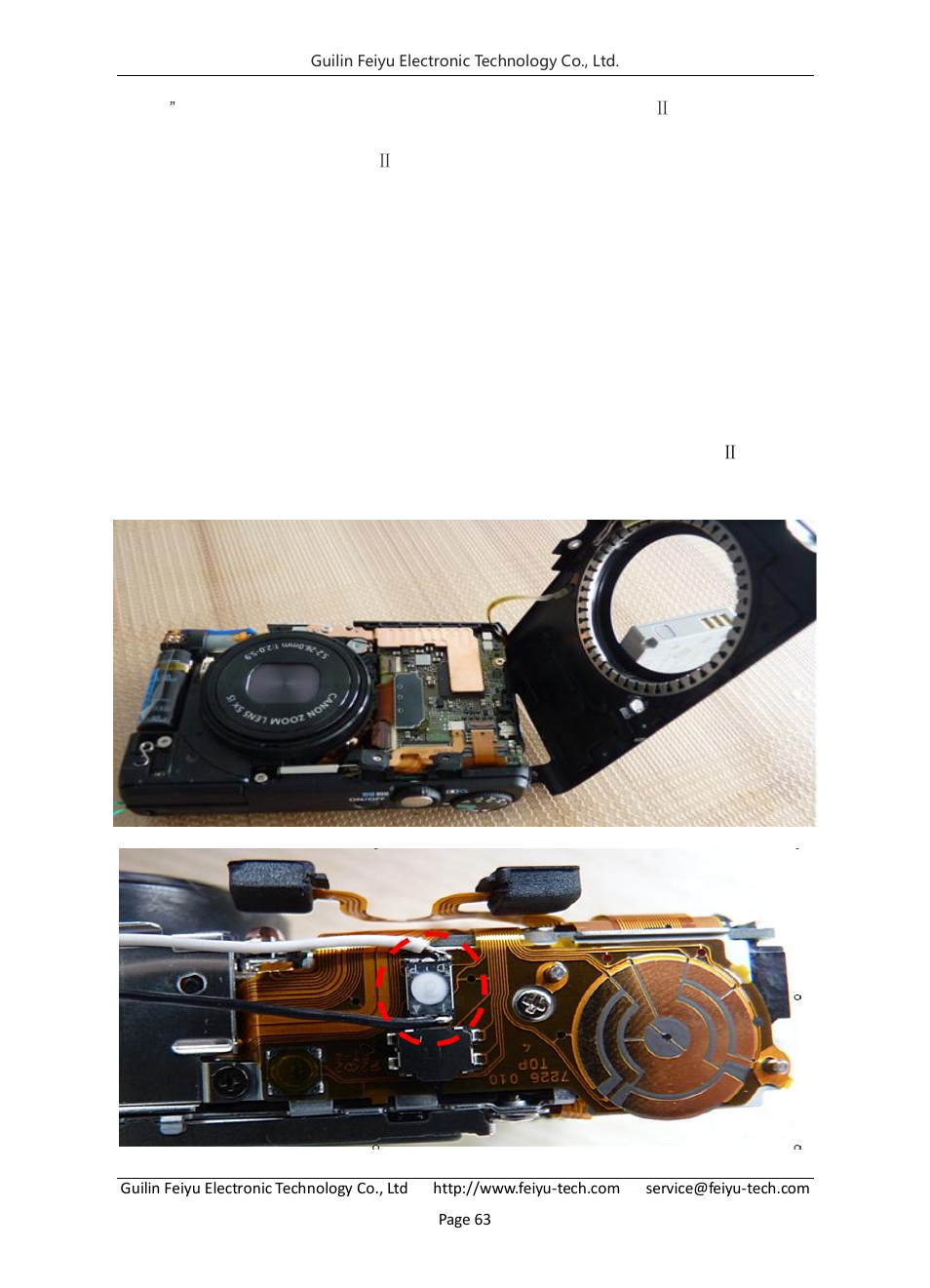 Appendix k: photograph caption of the camera refit | FeiYu Tech FY-Panda2 Autopilot User Manual | Page 66 / 74