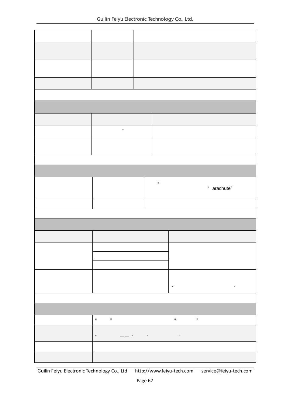 FeiYu Tech FY-Panda2 Autopilot User Manual | Page 70 / 74