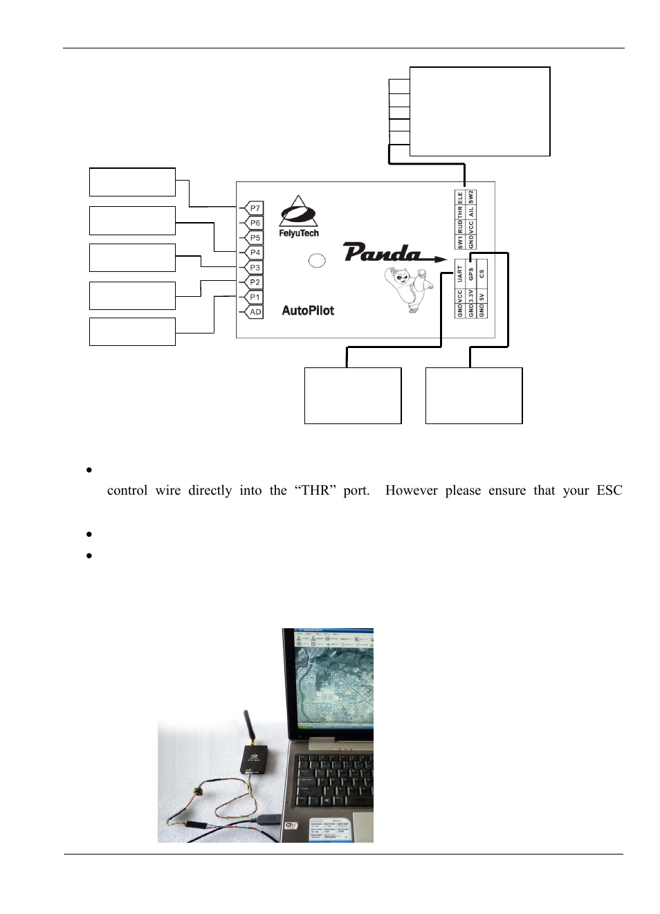 Option 2: ground station control diagramme | FeiYu Tech Panda Autopilot User Manual | Page 20 / 53