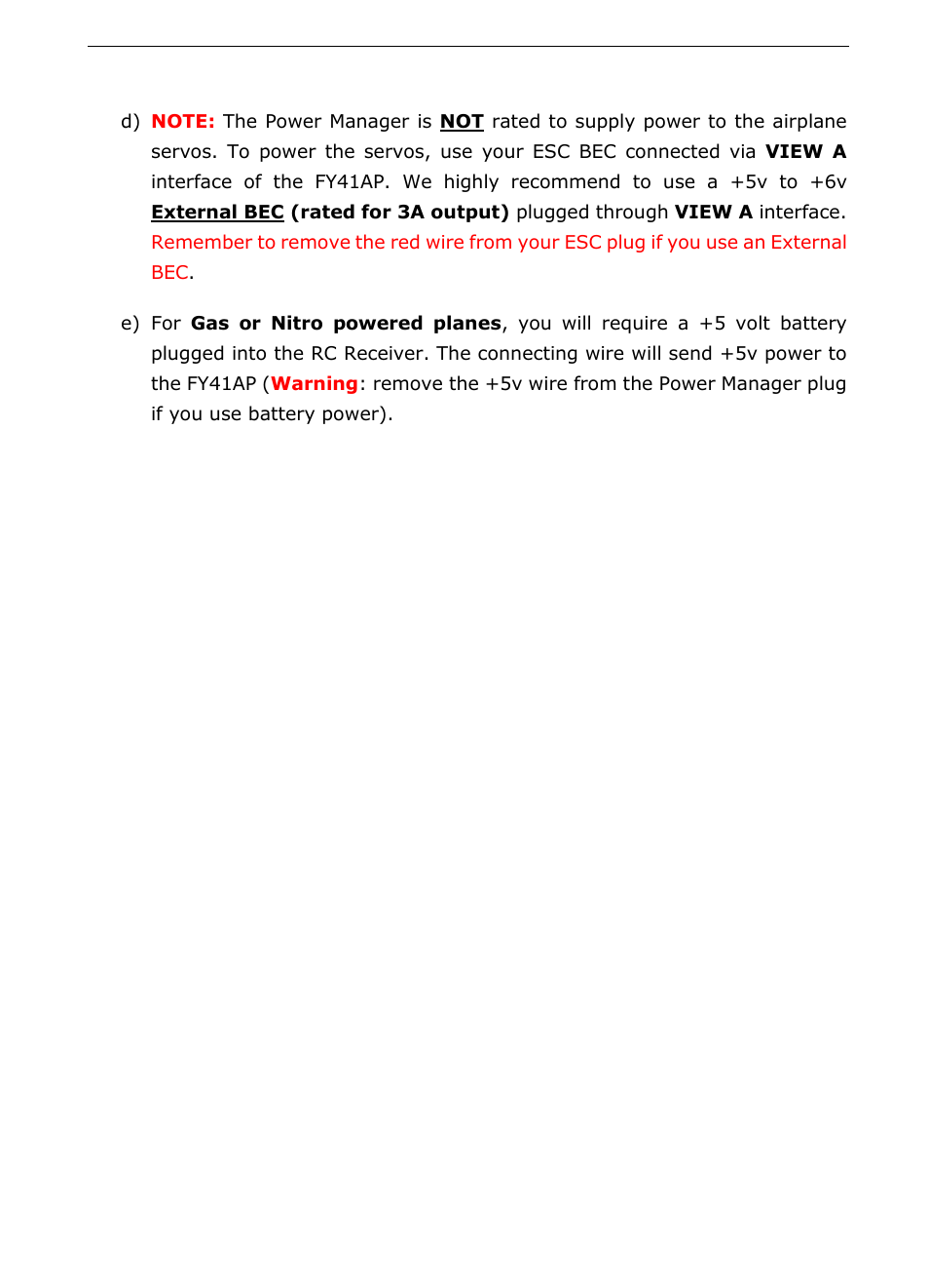 FeiYu Tech FY-41AP User Manual | Page 16 / 48