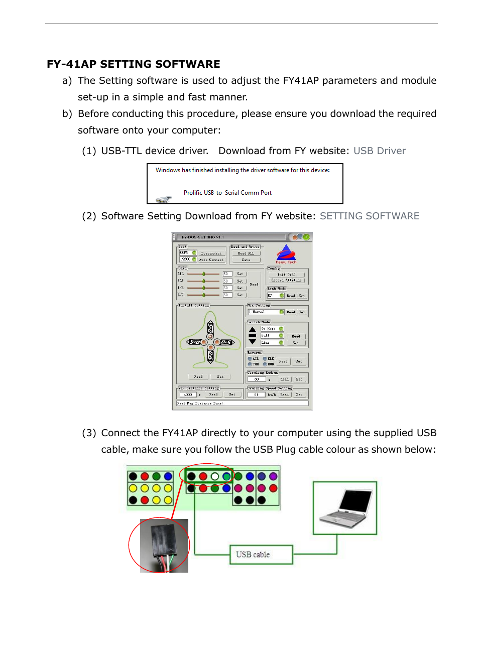 Fy-41ap setting software | FeiYu Tech FY-41AP User Manual | Page 29 / 48