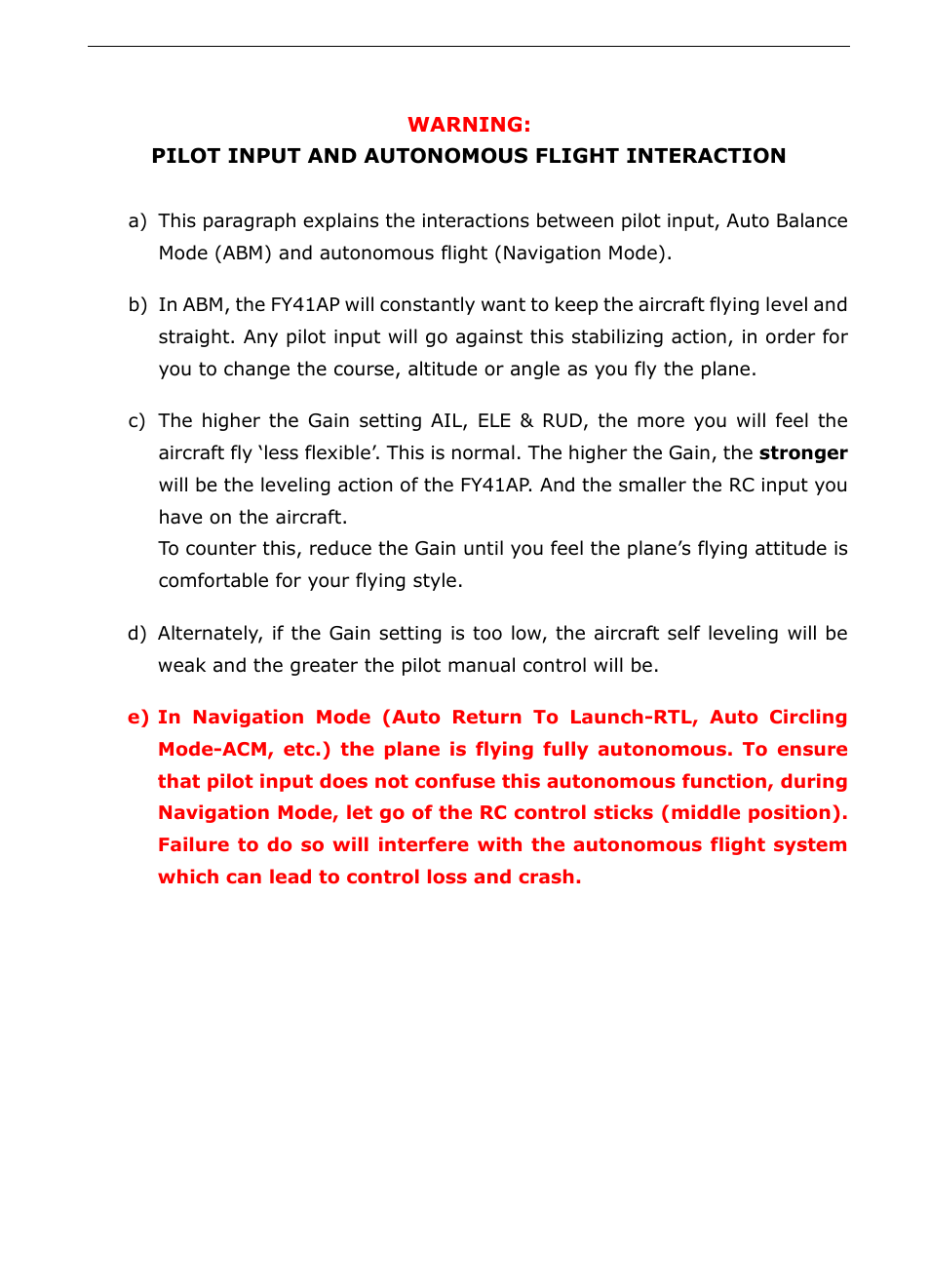 FeiYu Tech FY-41AP User Manual | Page 43 / 48