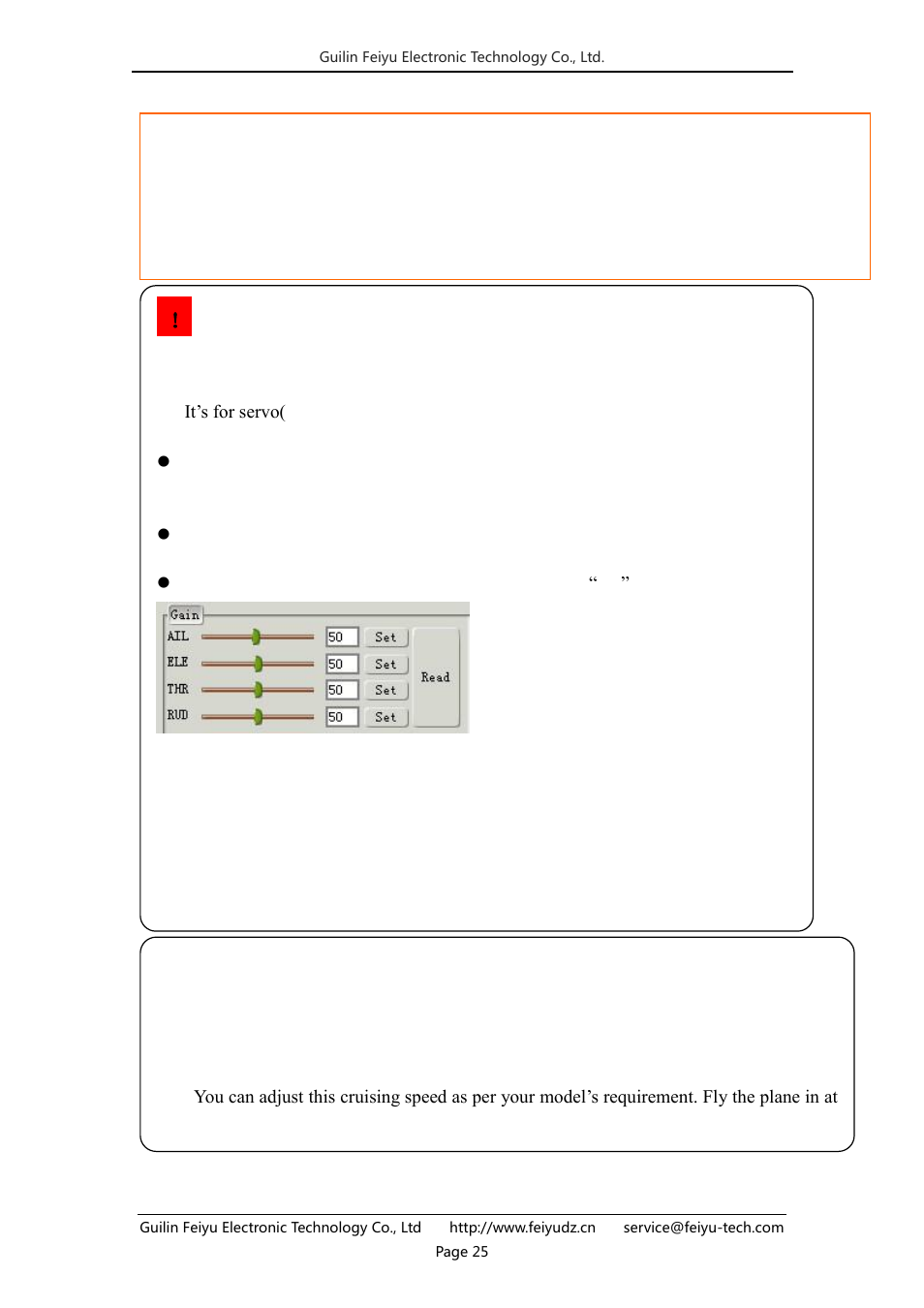 FeiYu Tech FY-41AP User Manual | Page 25 / 32