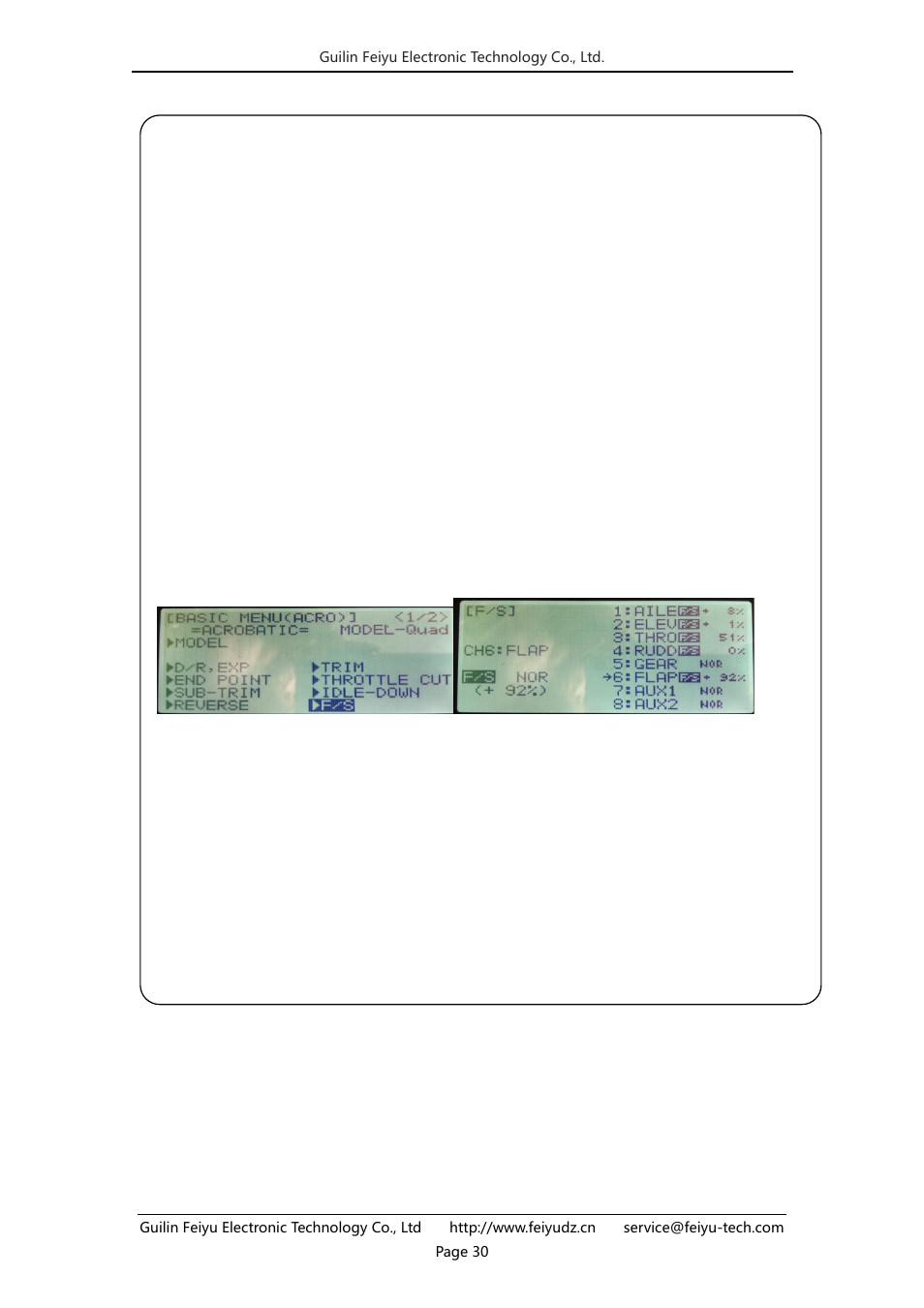FeiYu Tech FY-41AP User Manual | Page 30 / 32