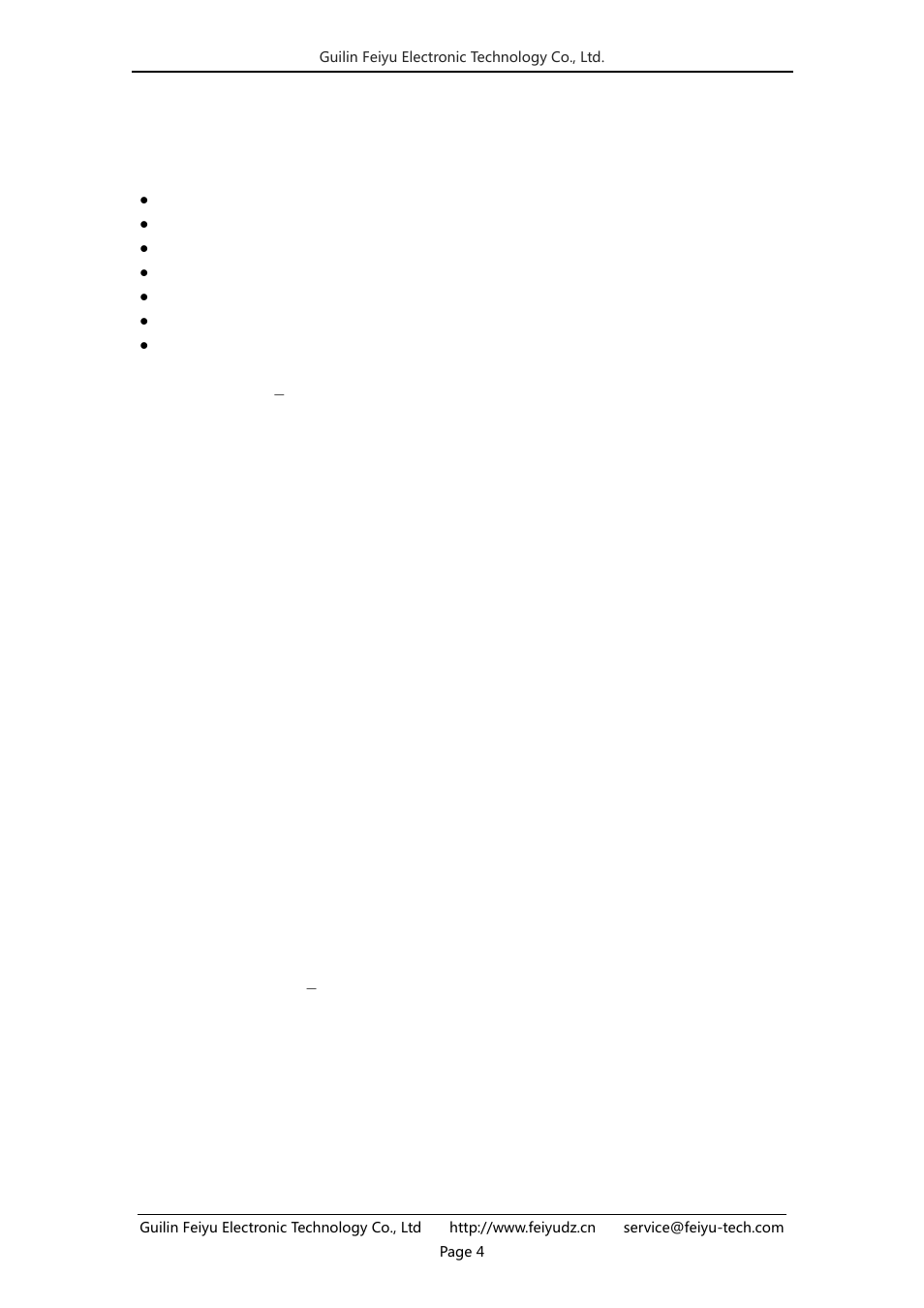 FeiYu Tech FY-41AP User Manual | Page 4 / 32