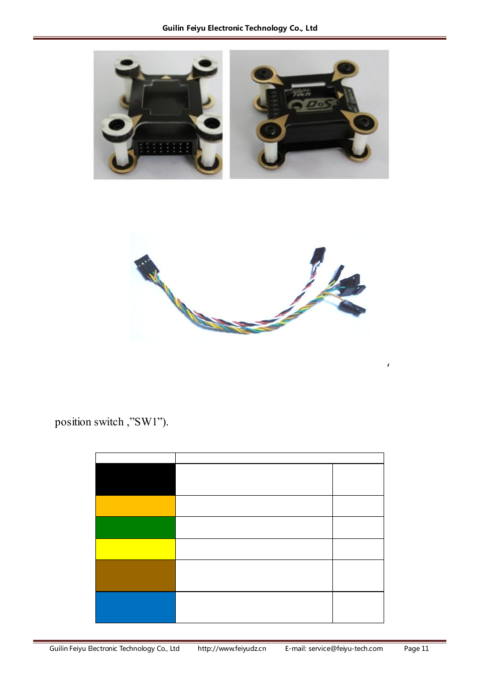 FeiYu Tech FY-41AP User Manual | Page 11 / 18
