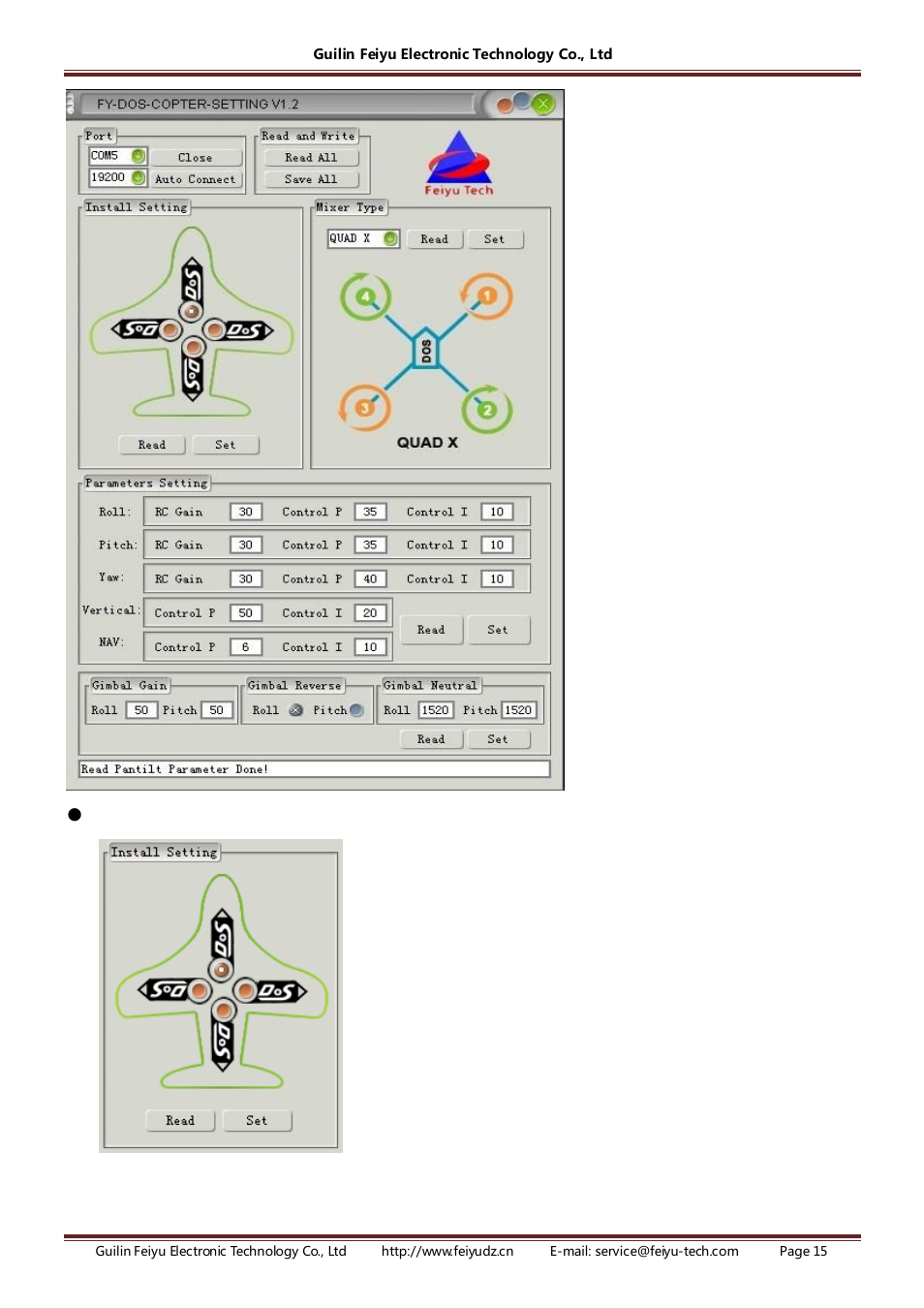 FeiYu Tech FY-41AP User Manual | Page 15 / 18