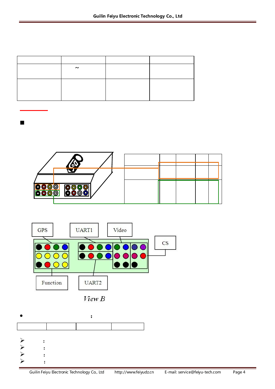 FeiYu Tech FY-41AP User Manual | Page 4 / 18