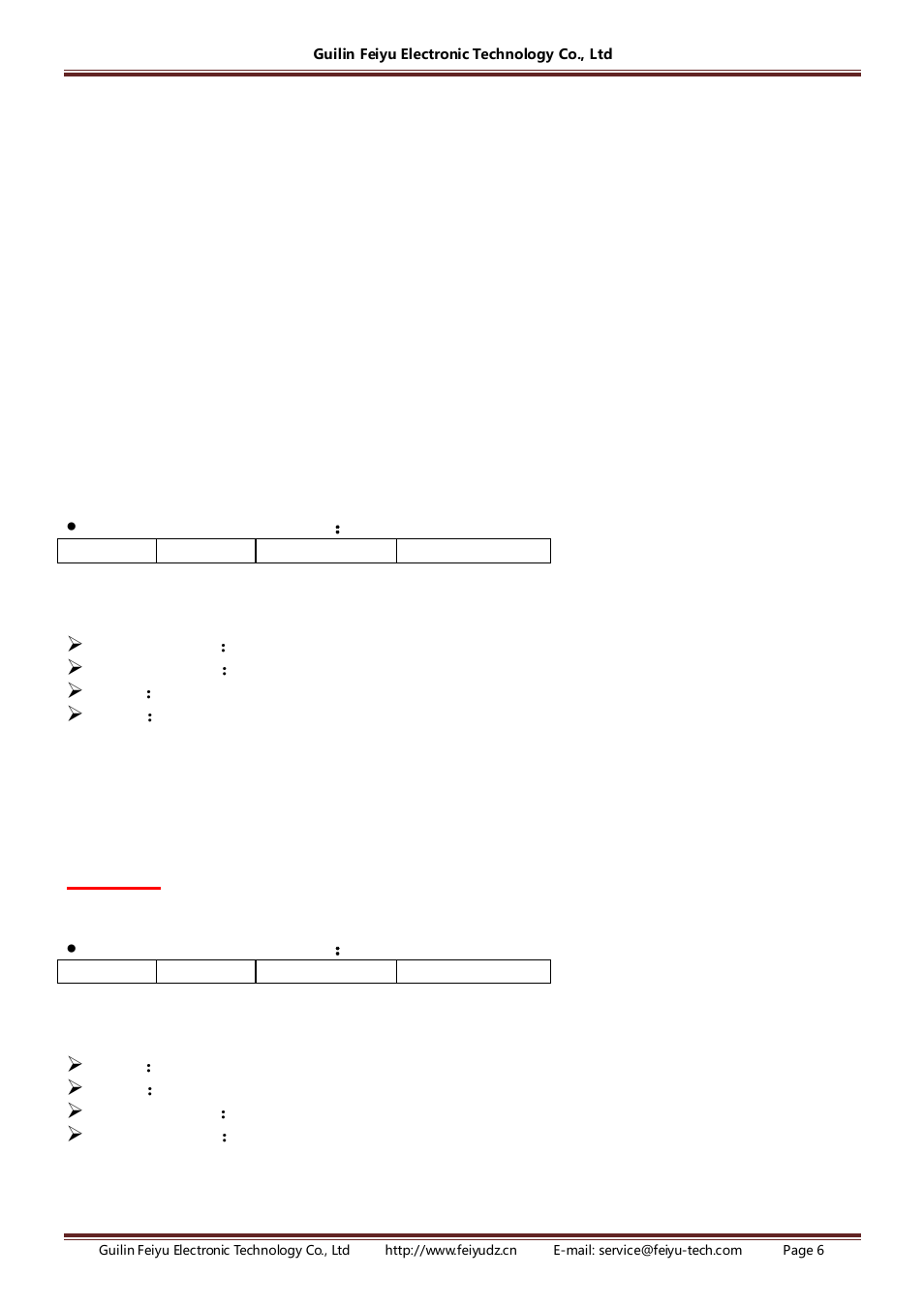 FeiYu Tech FY-41AP User Manual | Page 6 / 18