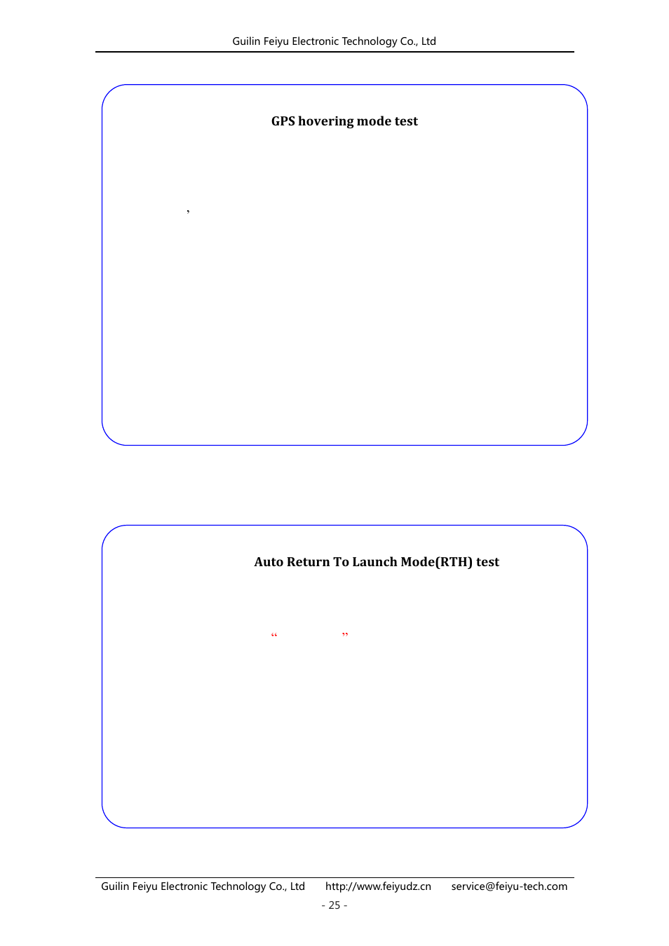 FeiYu Tech FY-41AP User Manual | Page 25 / 30