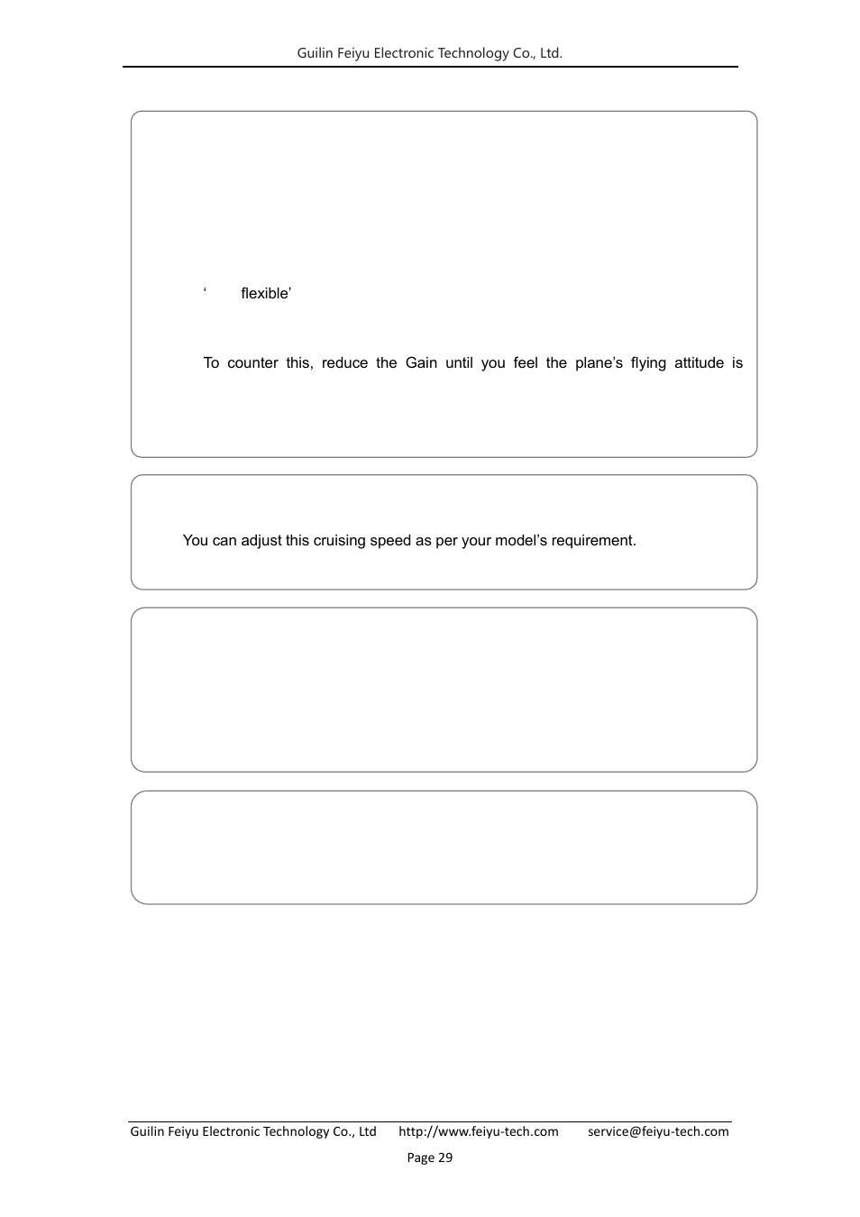 FeiYu Tech FY-41AP User Manual | Page 31 / 35