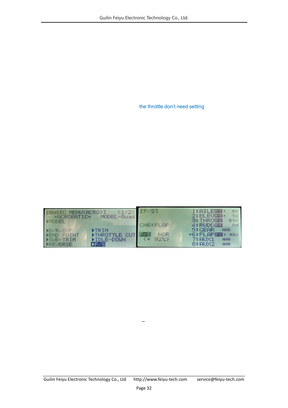 Fixed altitude & heading lock mode instruction, 6 fixed altitude & heading lock mode instruction | FeiYu Tech FY-41AP User Manual | Page 34 / 35