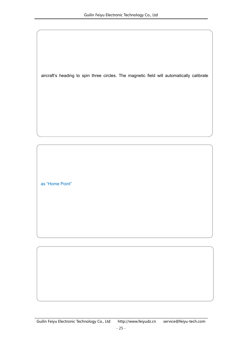 FeiYu Tech FY-41AP User Manual | Page 25 / 31