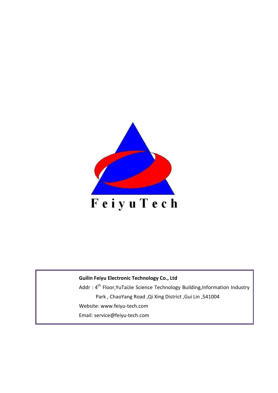 FeiYu Tech FY-41AP Lite User Manual | 35 pages