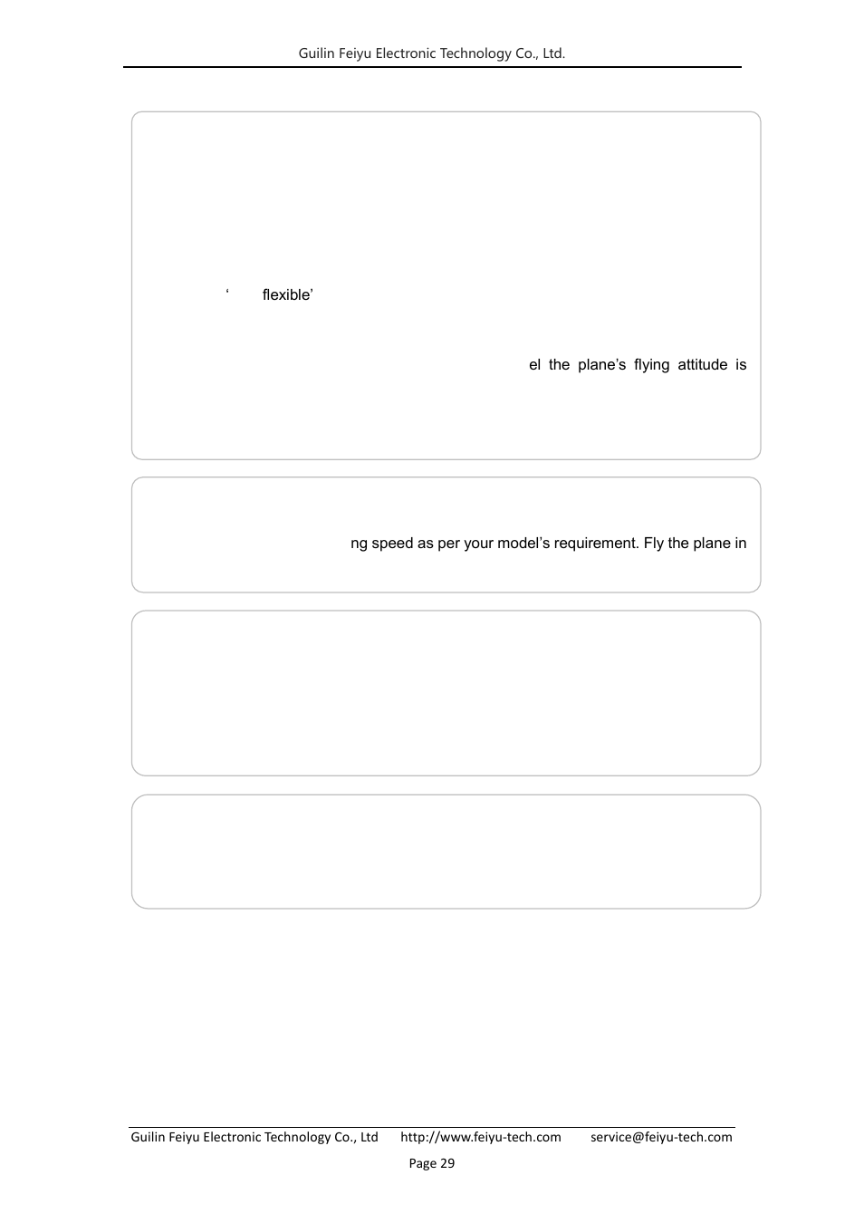 FeiYu Tech FY-41AP Lite User Manual | Page 31 / 35