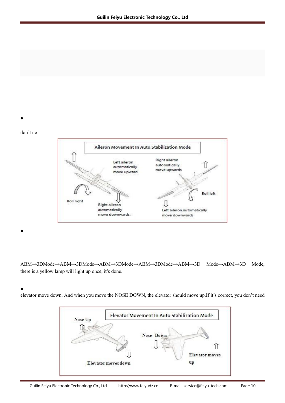 FeiYu Tech FY-DOS User Manual | Page 10 / 18