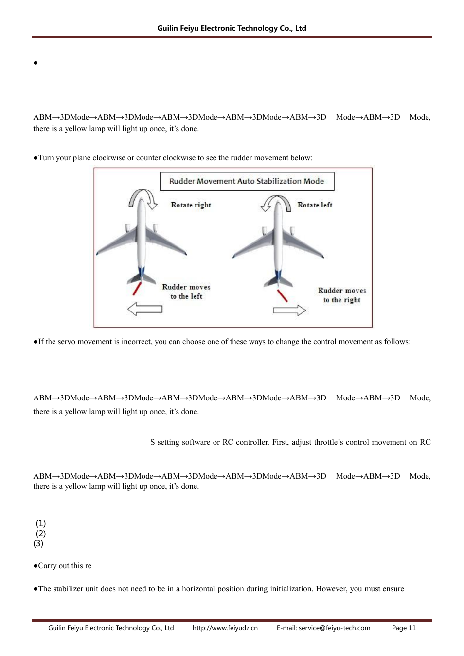 FeiYu Tech FY-DOS User Manual | Page 11 / 18