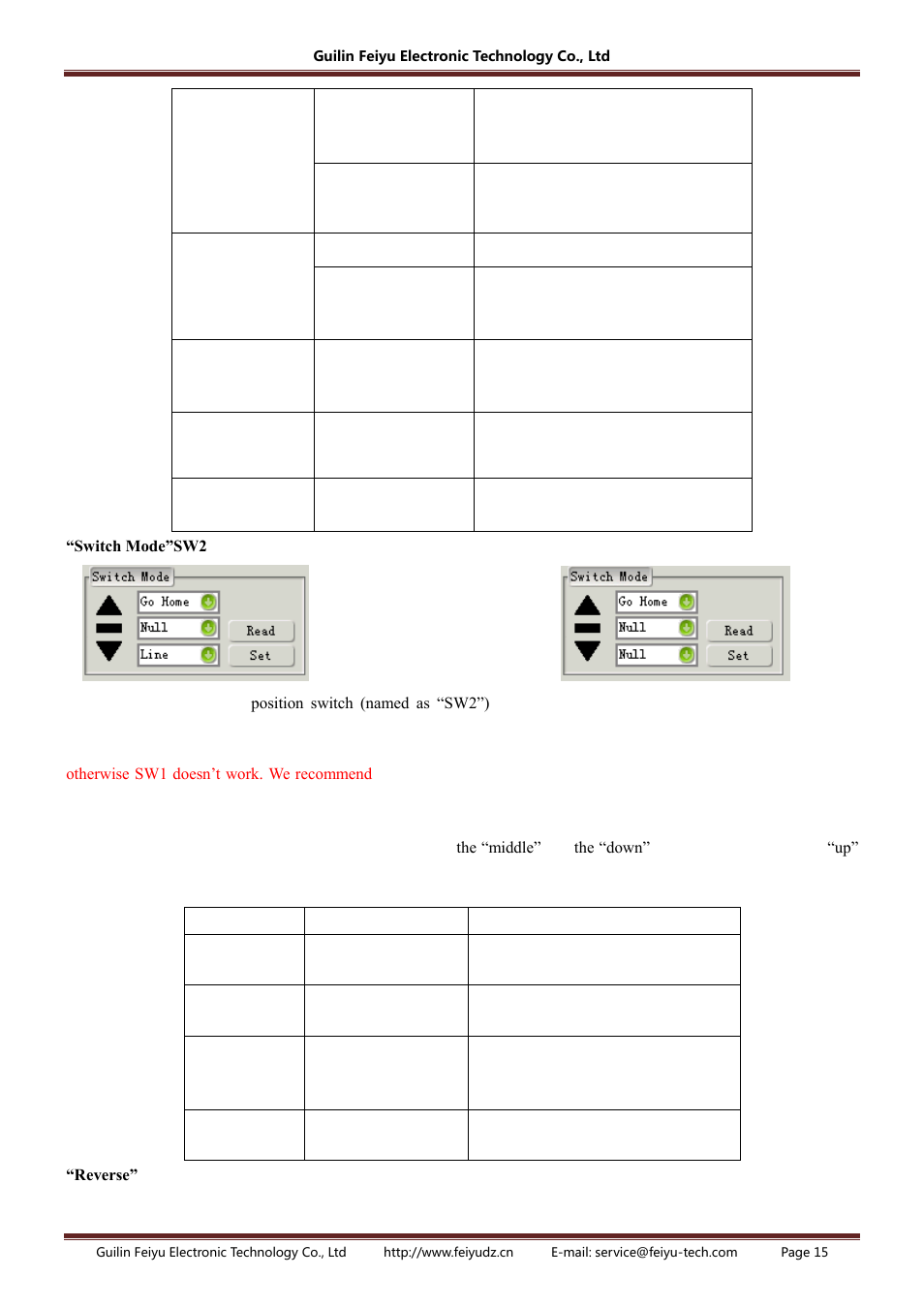 FeiYu Tech FY-DOS User Manual | Page 15 / 18