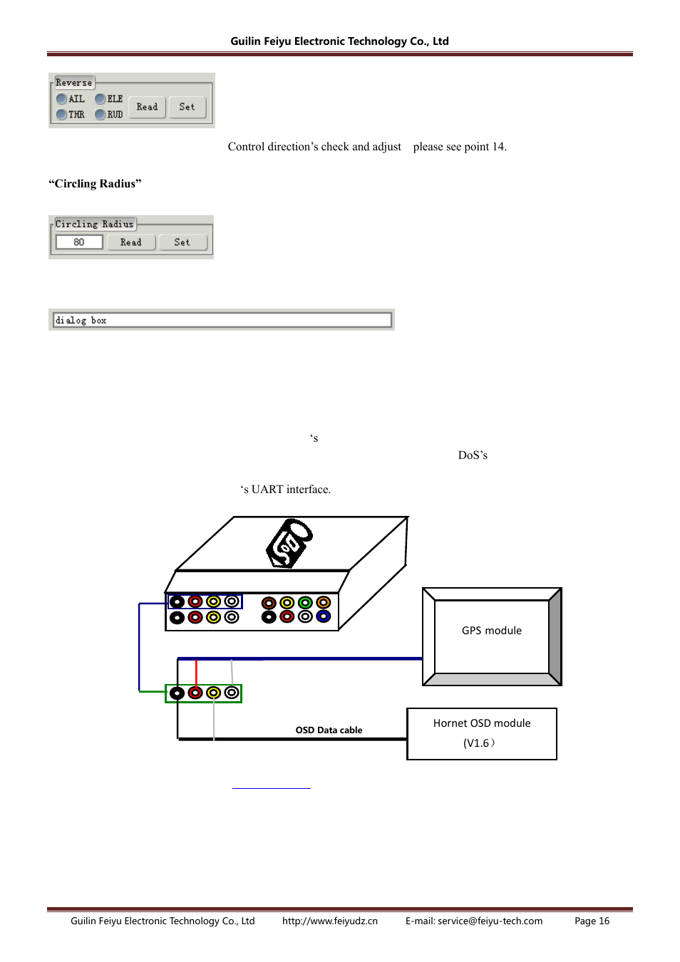 FeiYu Tech FY-DOS User Manual | Page 16 / 18