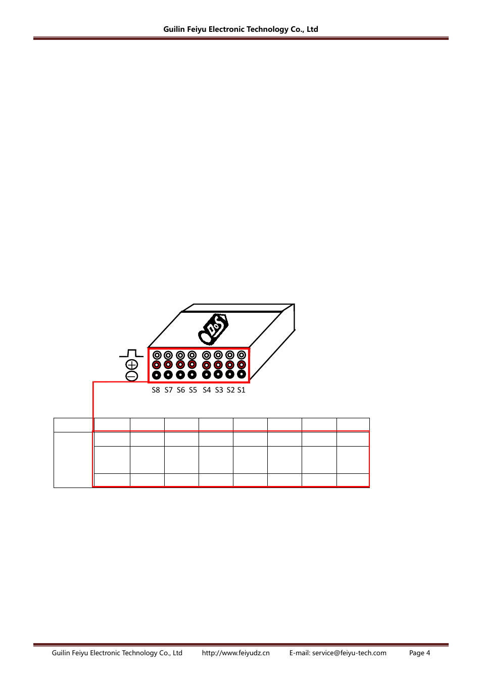 FeiYu Tech FY-DOS User Manual | Page 4 / 18