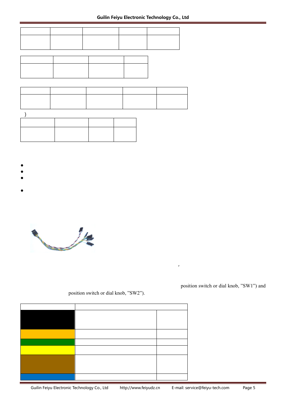 FeiYu Tech FY-DOS User Manual | Page 5 / 18