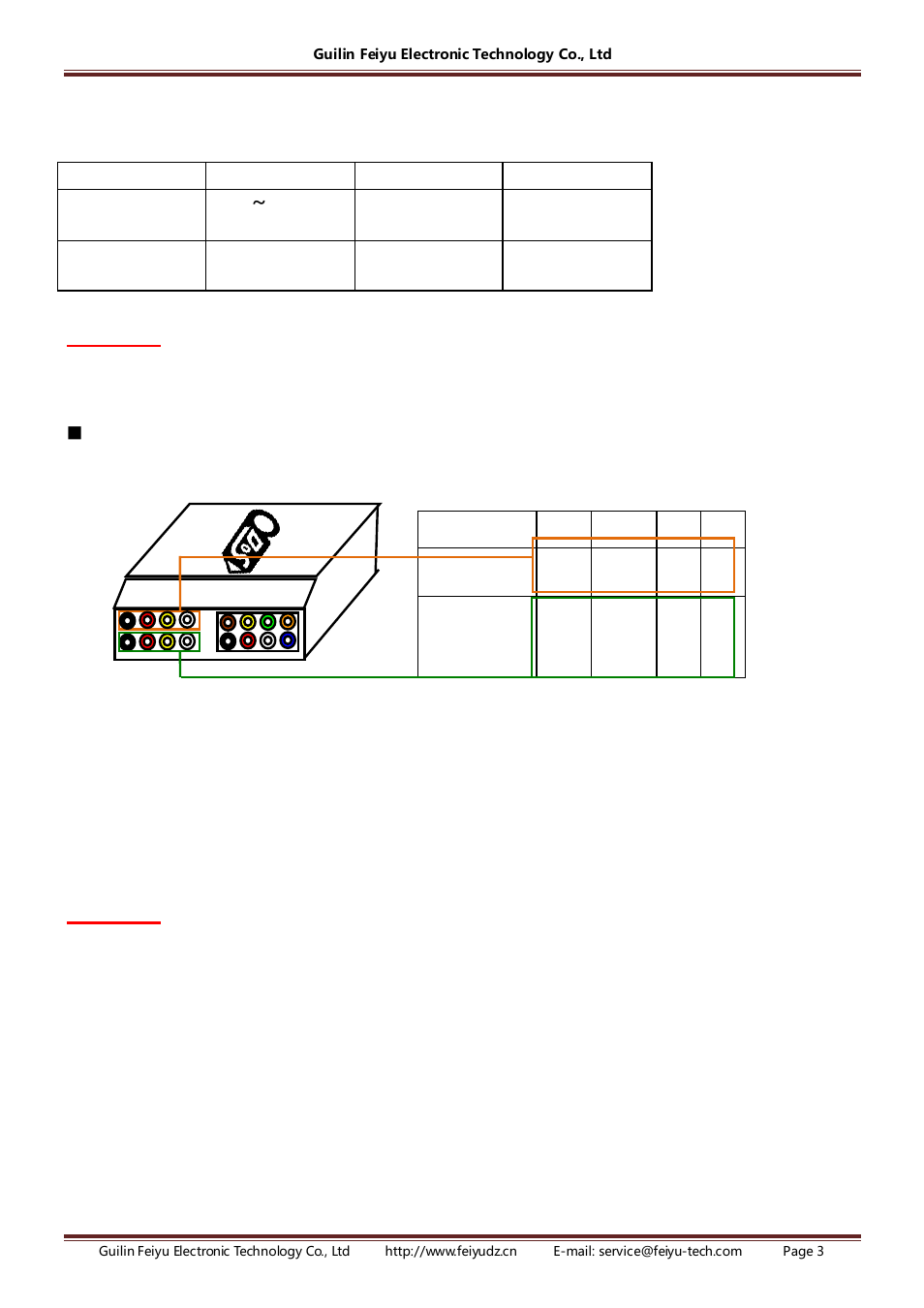 FeiYu Tech FY-DOS User Manual | Page 3 / 11