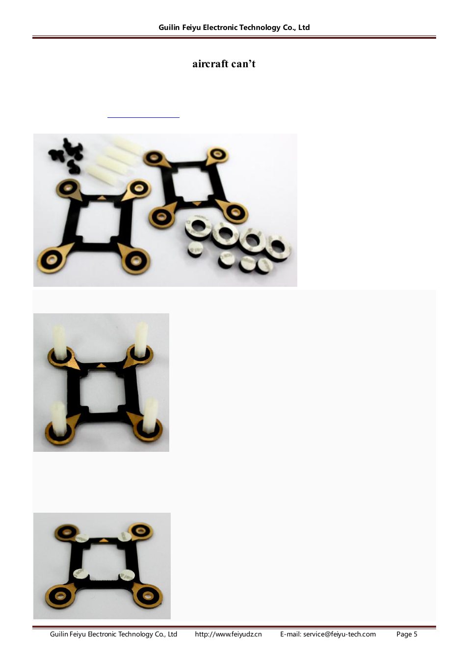 FeiYu Tech FY-DOS User Manual | Page 5 / 11