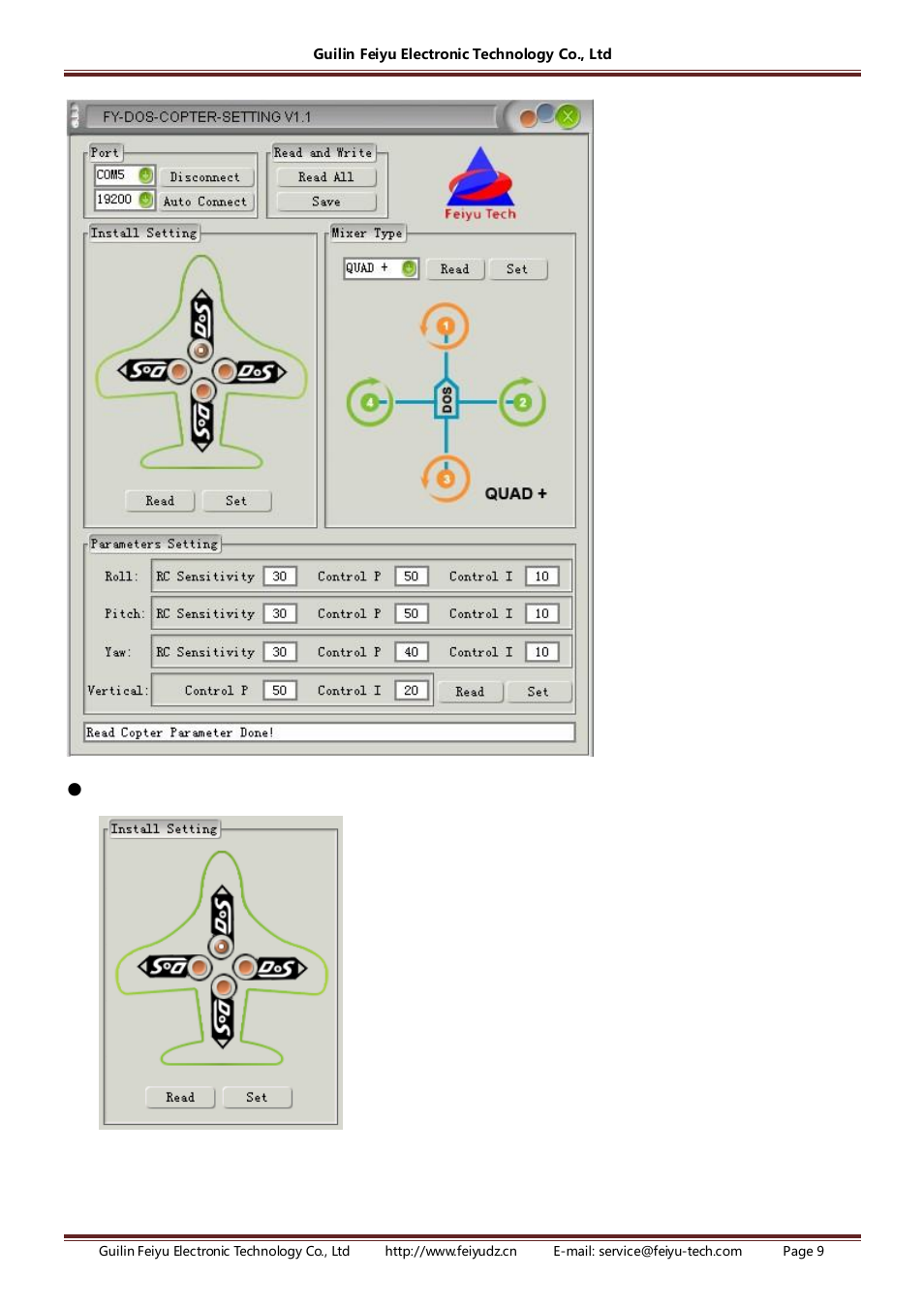 FeiYu Tech FY-DOS User Manual | Page 9 / 11
