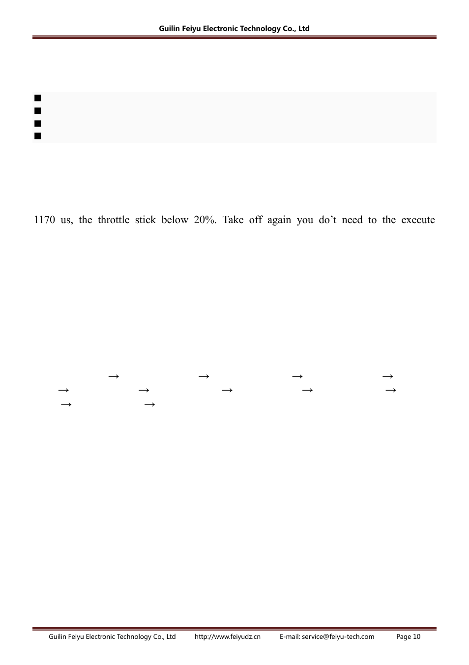 FeiYu Tech FY-DOS User Manual | Page 10 / 16